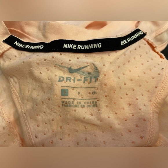 Nike Dri-Fit Running Racerback Tank in Light Pink - Size S - Picture 6 of 6